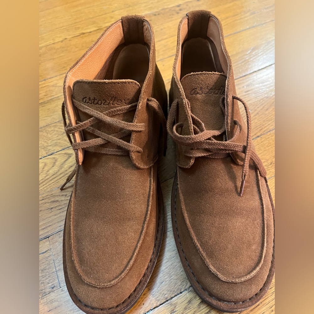 Astorflex Brown Suede Boots size 10